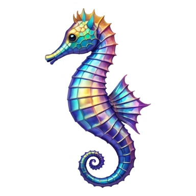 Seahorse sticker