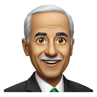 tebboune president of algeria sticker