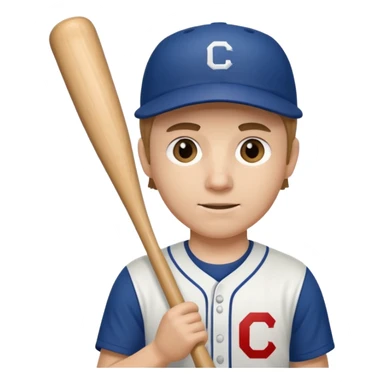 baseball player sticker