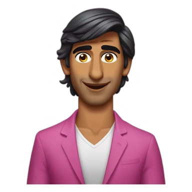 rishi sunak in drag sticker