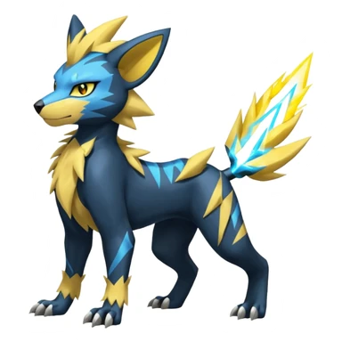 Luxio-Luxray-Zeraora-Manectric-fusion (full body) sticker