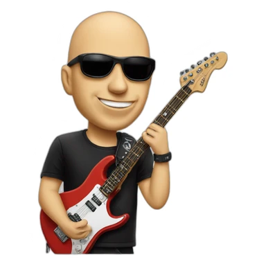 joe satriani sticker
