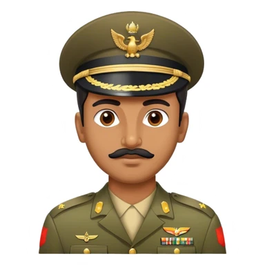 army indian man sticker