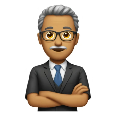 strict teacher sticker