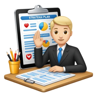 strategic plan sticker