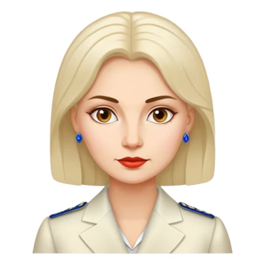 The russian woman diplomat sticker