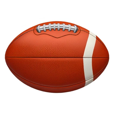 red football ball  sticker