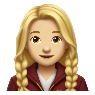 victoire weasley blonde gryffindor sticker