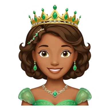 tạo cho tôi emoji công chúa tianna sticker