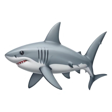 shark with nike shoes on each of his legs and one on his legs sticker