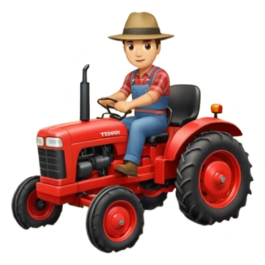 man plowing a field sticker