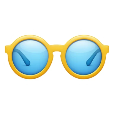 Œuf dur avec des lunettes de soleil sticker
