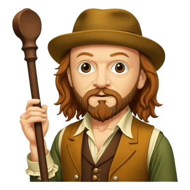 Jethro Tull (Band): A legendary British progressive rock band led by Ian Anderson, named after the 18th-century agriculturist. sticker