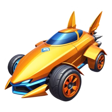 Fennec car rocket league  sticker