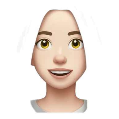 billie eilish in happier than ever sticker