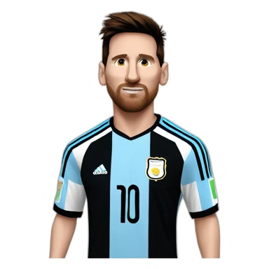 Lionel Messi Argentina  sticker