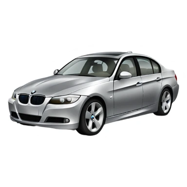 2008 bmw 335i sedan silver  sticker