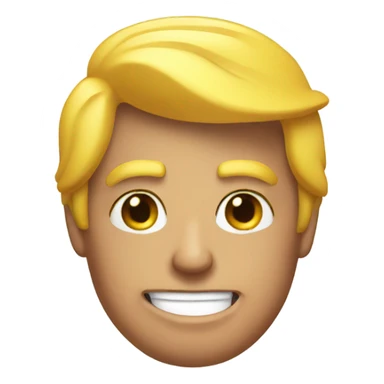 Donald trump in bikini sticker