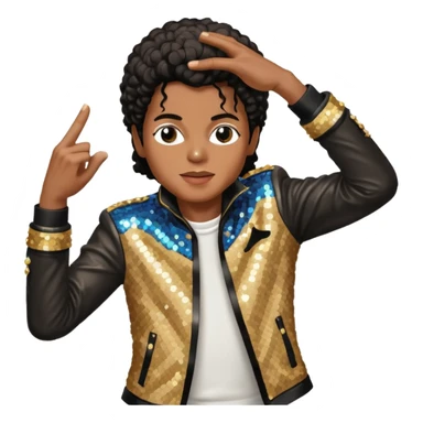 michael jackson dabbing sticker