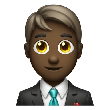 Smiley with diamond (card suit) pupils sticker