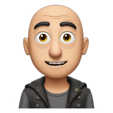 Gru from minions sticker