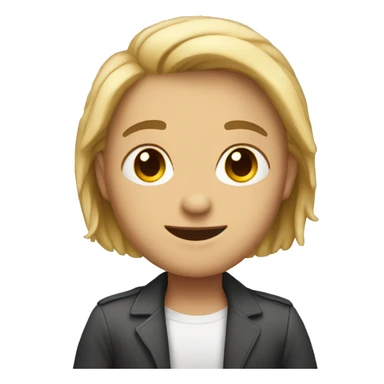 a man fell in love with a successful girl sticker