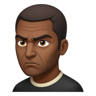 angry Iraqi, in profile sticker