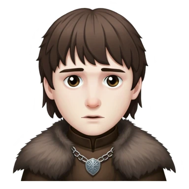Bran Stark from game of thrones sticker