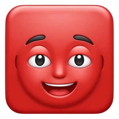 classic red 100 emoji, bold, with two underlines sticker