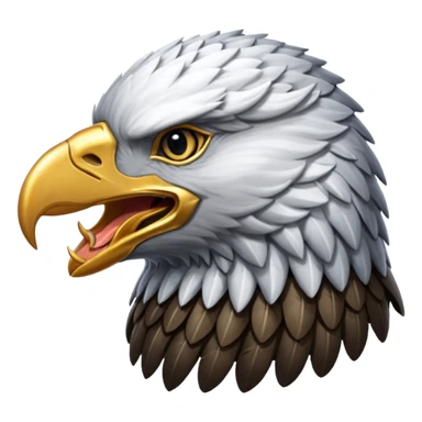 Silver Elder Scrolls Online eagle eating its tail Ouroboro sticker