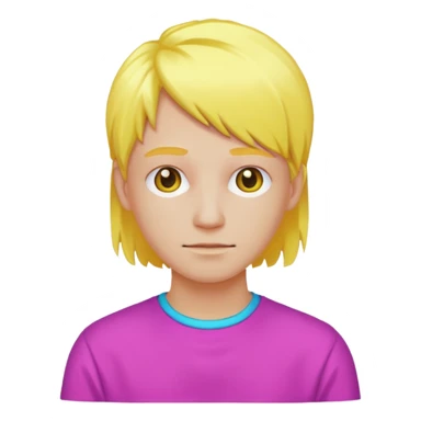 Neon  ,yellowHaired People  sticker