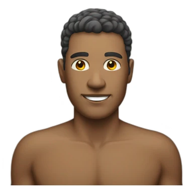 man who swims sticker