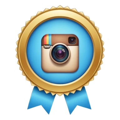 Crée un emojis de bage certificate Instagram sticker