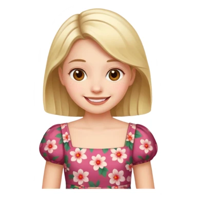 Girl showing vagina sticker