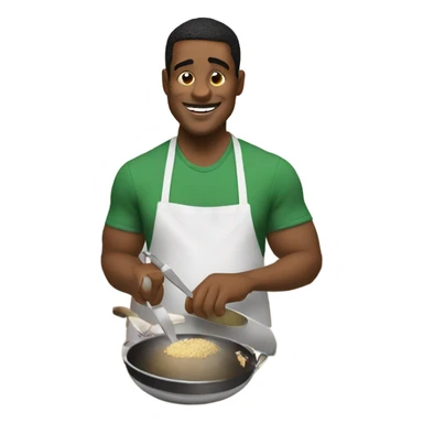 reggie cooking  sticker