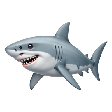 Tiburon con zapatos sticker