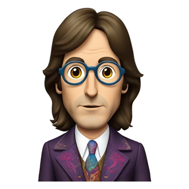 paul mccartney, 1967 sticker