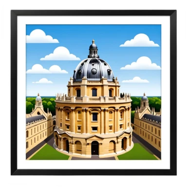 oxford university radcliff camera sticker