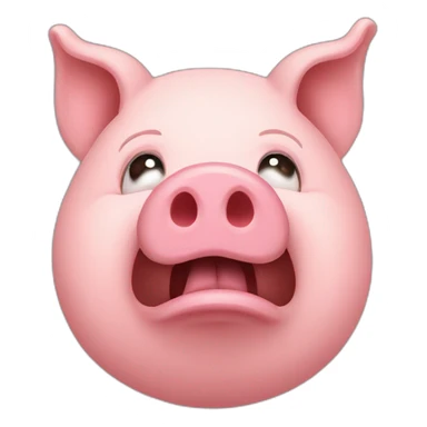 pig-disappointment sticker