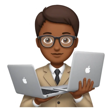 product manager with laptop sticker