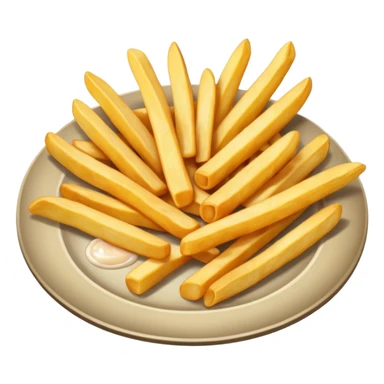 Generar papas fritas uel sticker