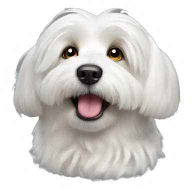 Coton de tulear dog happy sticker