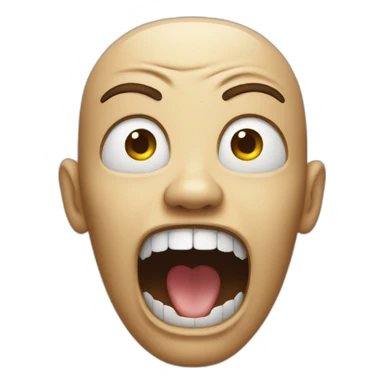 Face Screaming in Fear sticker