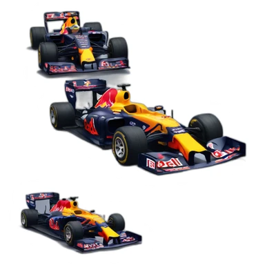 Formula 1 RedBull Car sticker