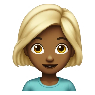 a sassy little girl sticker