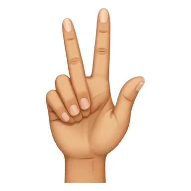 I want an emoji that looks like these👌🏻🤏🏻but i want that the the middle vinger touches the tumb and the other vingers dont. Can you do the Oke sign but than with de middle vinger. And I stil see your palm that I dont want to see. Why do you not listen? Literally. Chat gpt is even better. sticker