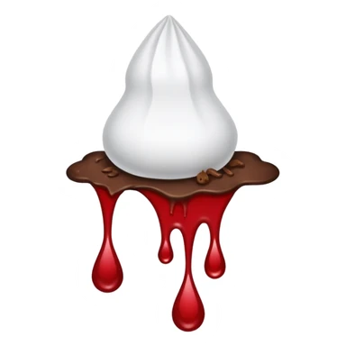 tampon + blood droplet + poop sticker
