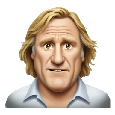 gerard depardieu  sticker