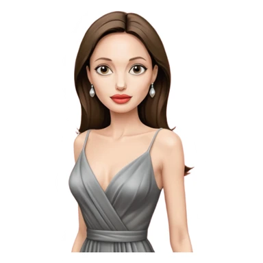 angelina jolie on red carpet sticker