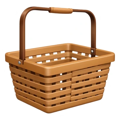 shopping basket empty sticker